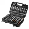 Dopsleutelset 1/4, 1/2, 110 stuks, CrV