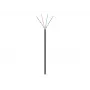 Wentronic goobay - kabelhaspel - 100,0m - UTP - CAT 5e - buiten, soepele ader - zwart (57196)