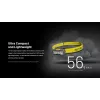 Nitecore NU27 hoofdlamp zwart, gele LED-hoofdlamp