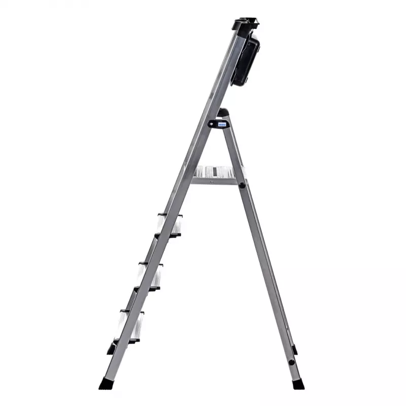 Krause Secury opvouwbare ladder zilver
