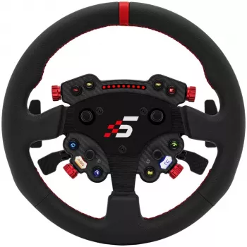 Simagic stuurwielnaaf/-knop GT1 Pro (GTPRO-R K leer) — lederen bekleding, compatibel met GT1-serie