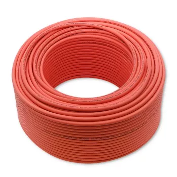 Solarkabel QOLTEC 53852 6 mm², rol van 100 m, rood