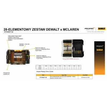 DEWALT FLEXTORQ BIT-SET 28-delig /MCALREN