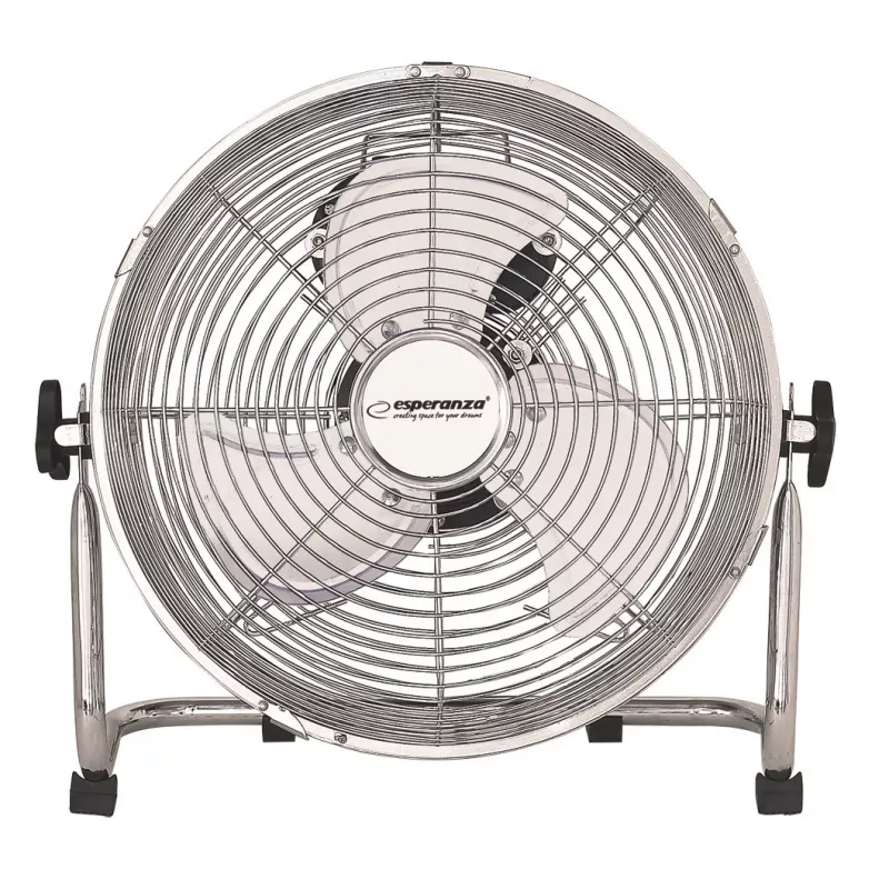 Tafelventilator ESPERANZA EHF005 Scirocco 12 inch – 3 snelheden, 36 cm diameter, chroom, 50 W