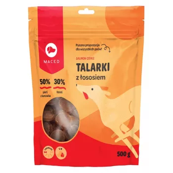 MACED Lachs-Chips - hondensnack - 500 g