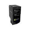 Toner-cartridge Lexmark 74C0S40 3000 pagina's geel