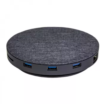 Devia 12-in-1 USB-C dockingstation met draadloze oplader