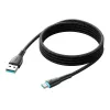 USB-naar-USB-C-kabel Joyroom SA32-AC6 100 W 1 m zwart