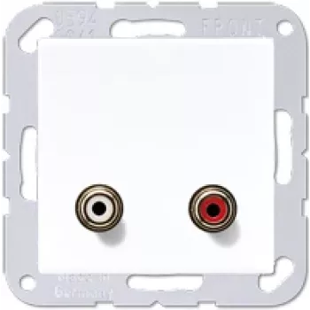 RCA-stopcontact JUNG MA A 1021 WW