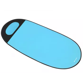 Strandmat TRACER Pop Up 46933 — lichtgewicht draagbare strandmat, blauw