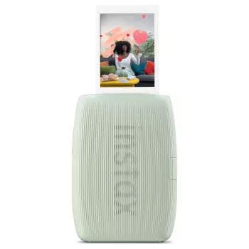 Sofortbilddrucker Fujifilm Instax Mini Link3 saliegroen — 800×600 DPI, print 6,2×4,6 cm, Bluetooth, 0,21 kg