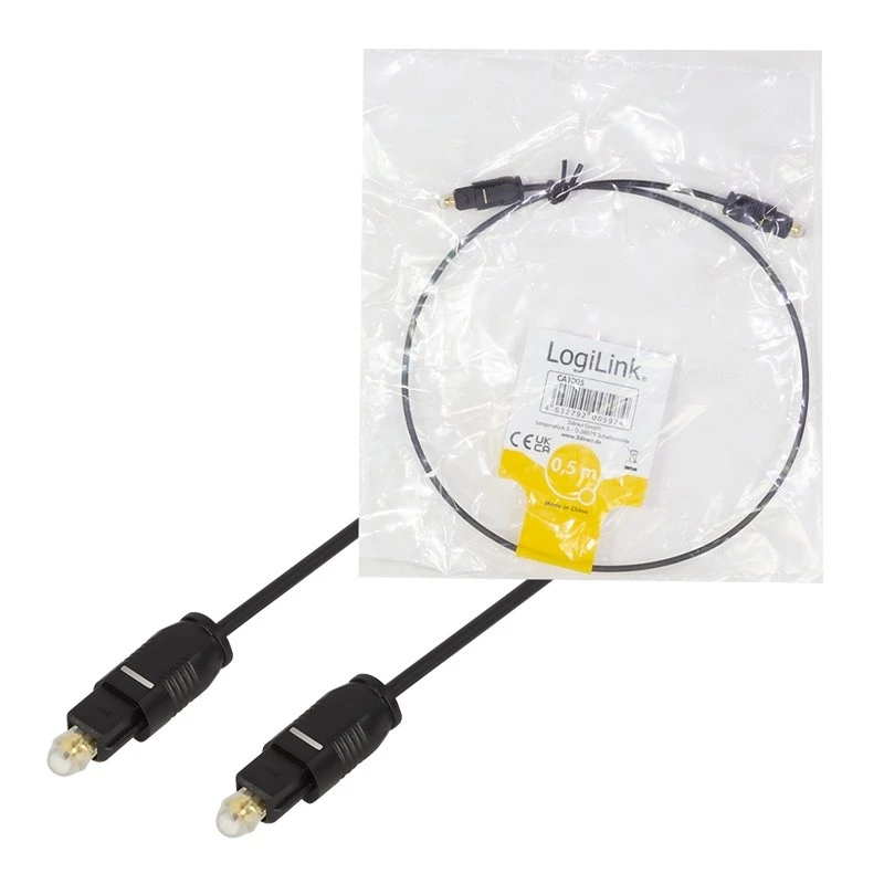 Audiokabel LogiLink Toslink 10 m