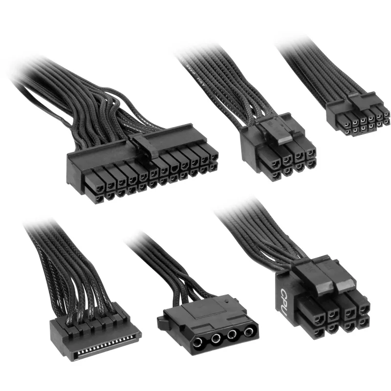 Voeding Sharkoon Rebel P15 650 — 650 W, 1x 12-pins high-power-gpu-aansluiting, 2x PCIe, modulaire kabels