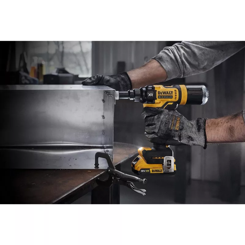 DeWALT DCF403NT-XJ power-nijptang zwart, geel 2,4, 3,2, 4, 4,8 mm 10000 kN