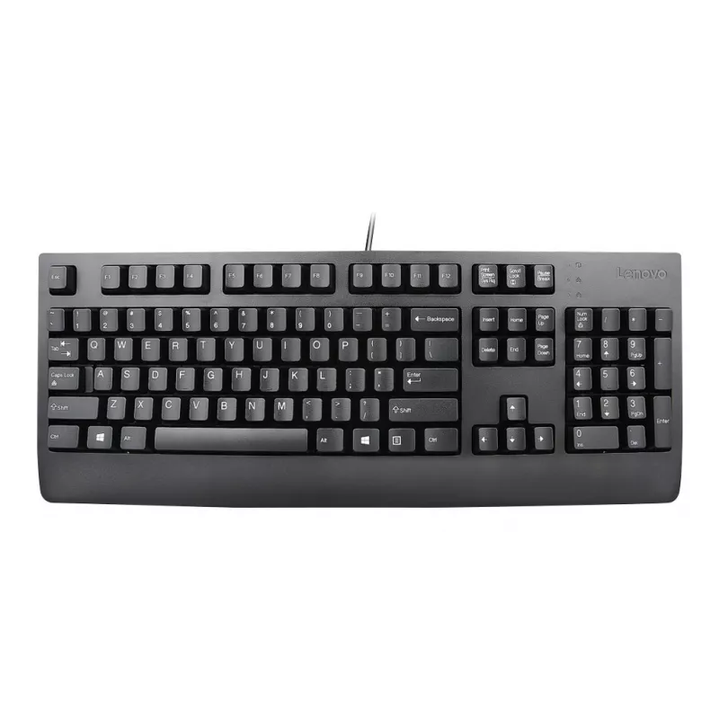 Lenovo 4X30M86918 toetsenbord Office USB QWERTY US Engels zwart
