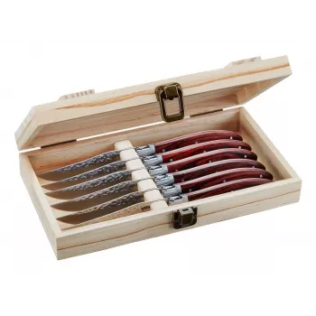 Set met 6 RANCHO steakmessen
