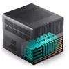Jonsbo N5 NAS-behuizing, E-ATX - zwart