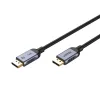 UNITEK C1628GY01-1.5M DisplayPort-kabel zwart, grijs