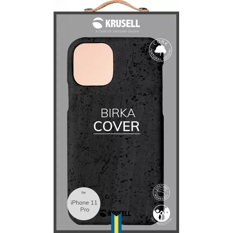 Cover Krusell Birka iPhone 11 Pro 14,7 cm (5,8 inch) zwart
