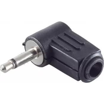 Mono 3,5 mm haakse stekker ShiverPeaks 51100-W - 3,5 mm mono haakse audiostekker