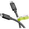 USB-C-kabel WENTRONIC USB4 Gen4 1.2m — ondersteunt 16k@60Hz en 4K@120Hz