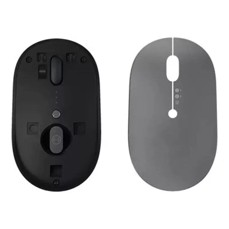 Lenovo Go multi-device muis kantoor dubbelhandig RF draadloos + Bluetooth optisch 2400 DPI