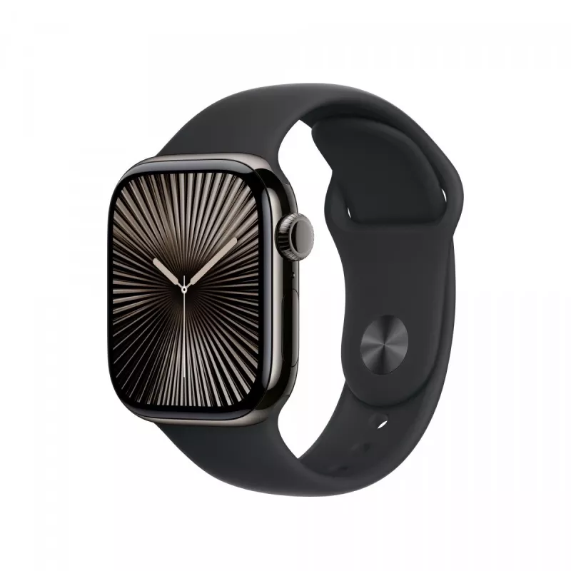 Band Apple MXLK3ZM/A zwart fluoro-elastomeer 150-200 mm