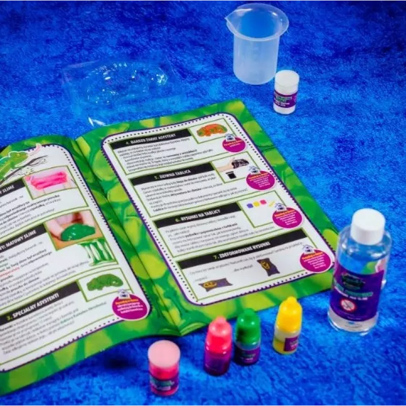 Liscianigiochi Science Kit Crazy Science Slime Chameleon 304-PL89246 – educatieve slijm-experimenteerset