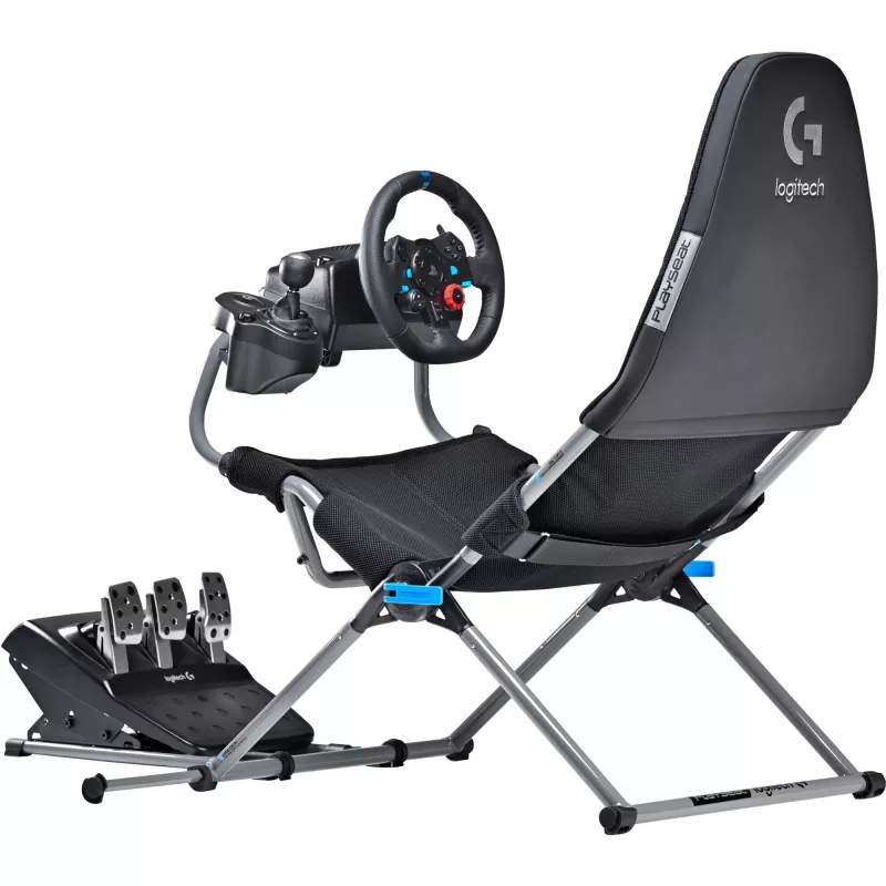 Playseat Challenge X - Logitech G Edition console-gamingstoel zwart, grijs