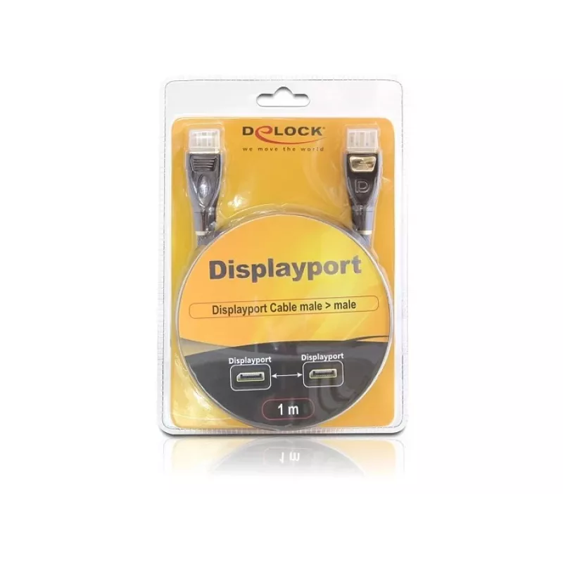 DisplayPort-kabel DeLOCK 82773 5 m