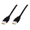 Assmann USB-verbindingskabel, type A M/M, 3,0 m, USB 2.0 compatibel, UL, zwart (AK-300100-030-S)