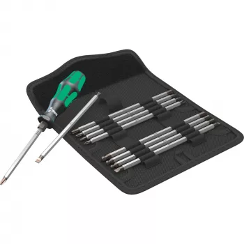Multi-bit schroevendraaier Wera gereedschapset Vario-set 11-delig