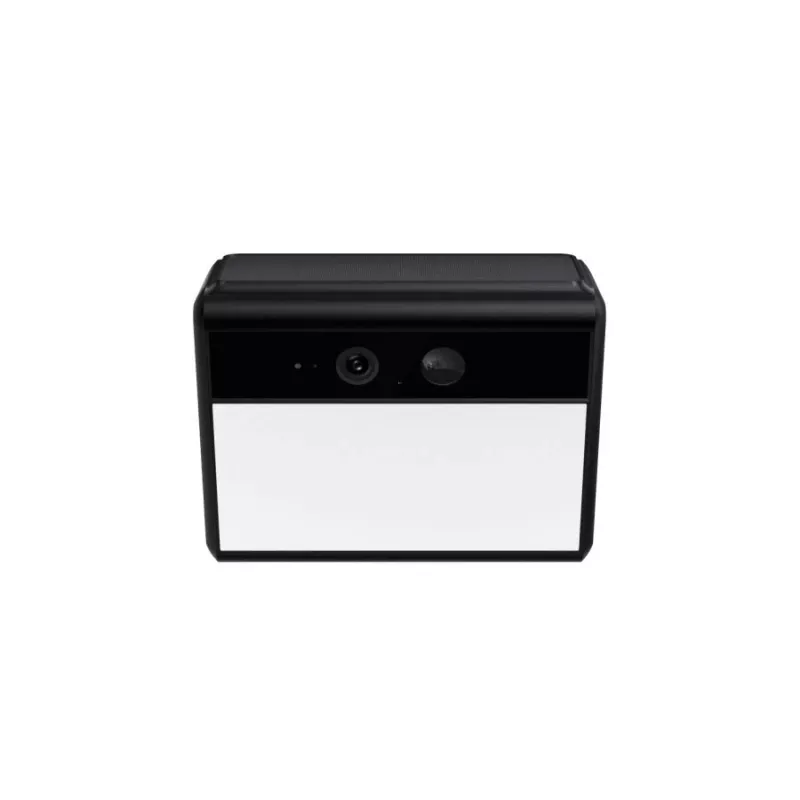 WOOX R8422 slimme solar wandspotlightcamera, 1/2.7 3MP, UHD 2K, bewegings- & geluidsdetectie, IP67