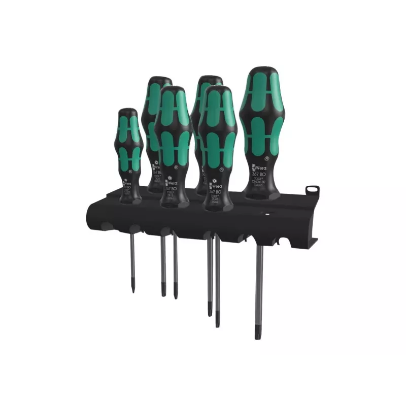Wera 367/6 TORX BO - schroevendraaierset - 6 stuks - geïsoleerd (05138250001)