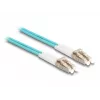 DeLOCK fiber optical kabel LC Duplex naar LC Duplex OM3 1m