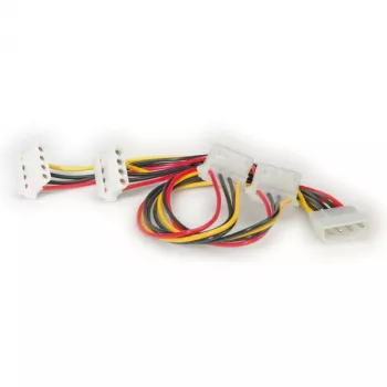 ROLINE Y-kabel 4-pol. HDD / 4x 4-pol. HDD (90°) (11.03.1003)