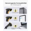 Inateck barcodescanner 35 zwart [BCST-35_black]