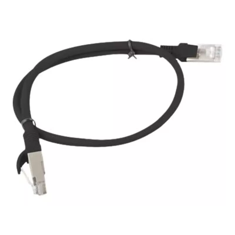 Netwerkkabel LANBERG PCU5-10CC-0500-BK Cat5e U/UTP RJ-45 — 5 m, zwart, CCA-geleider