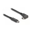 USB-kabel DeLOCK 80037 1 m USB-C zwart
