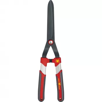 Heggenschaar WOLF-Garten HS-CP met kleine aluminium handgrepen, rood/grijs