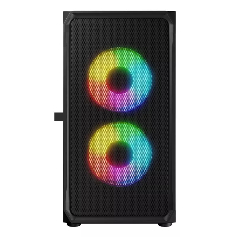 Computerbehuizing Logic Concept Portos Mini ARGB Micro ATX zwart