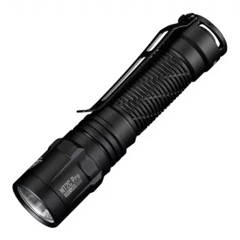 Handzaklamp Nitecore MT2C Pro, compacte aluminium LED, USB-oplaadbaar, 50 lm min, waterdicht 2 m, stootvast, 117,5 mm, 64 g, zwart