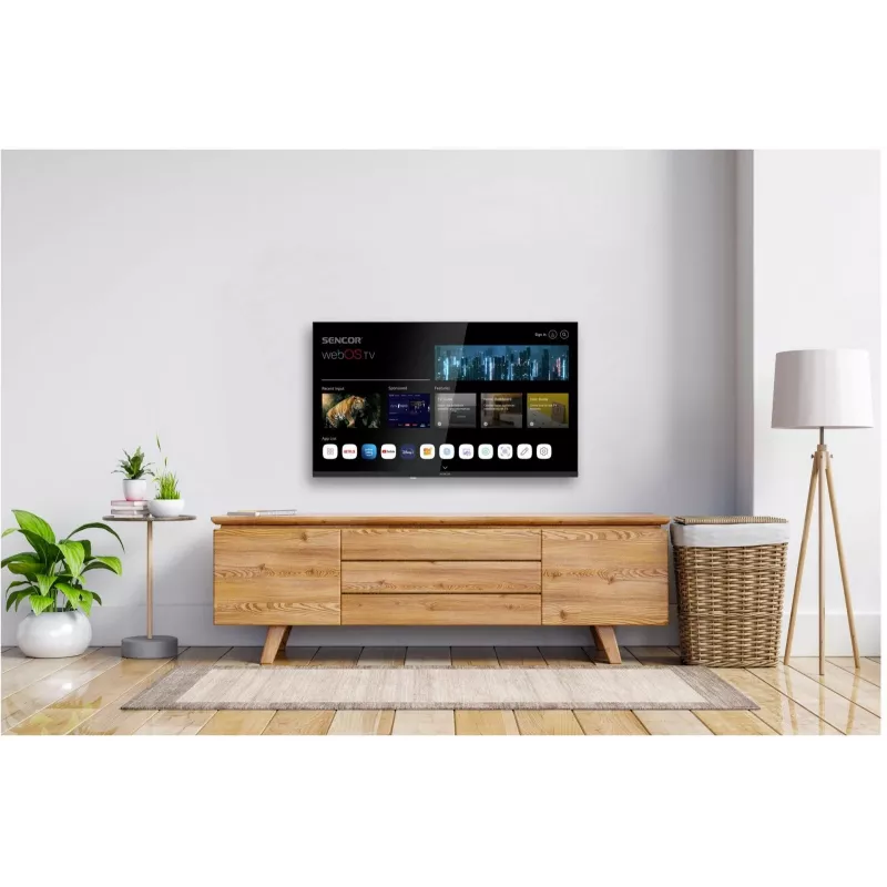 LED SMART TV SENCOR SLE 32S803B 32 inch webOS HD 1366×768, HDR10, Wi-Fi, Bluetooth, DVB-T/T2/C/S/S2, 3×HDMI, 2×USB