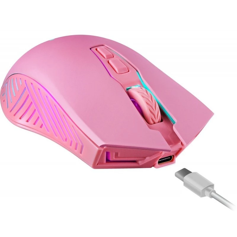 Draadloze gaming-muis DEFENDER P ANDORA PINK interface