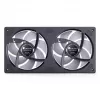 Ventilator Jonsbo ZB-240 240mm ARGB PWM zwart — Infinity-Mirror-ontwerp