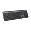 Logitech Signature Slim Solar+ K980 draadloos toetsenbord, US International, grafiet