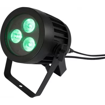 LED PAR-lamp EUROLITE 3x8W QCL Spot — 3x8W RGB COB LED, compacte PAR-spot