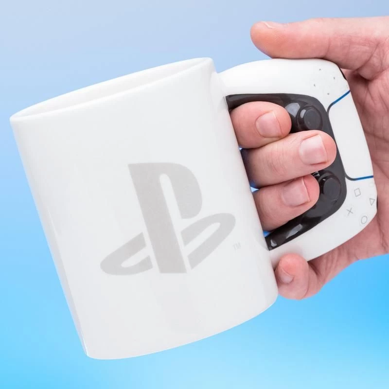 Beker Paladone PlayStation-vorm PS5 wit 0,48 L per stuk