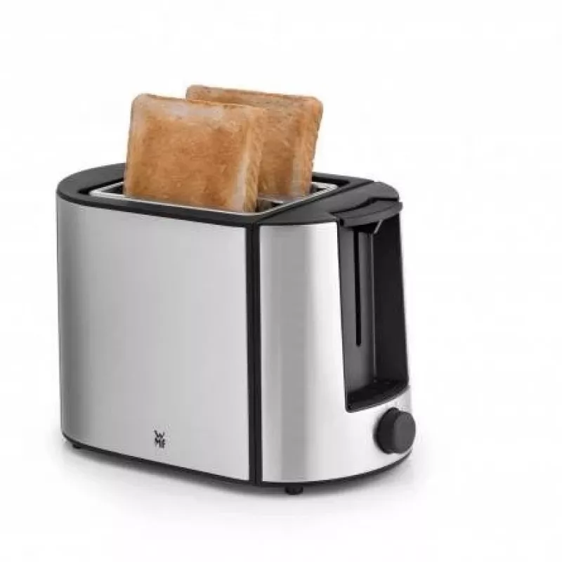 Broodrooster WMF Bueno Pro 6 — 2-snijds, 870 W, zilver/zwart