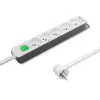 Qoltec 50290 stroomverdeler 1,8 m 5 stopcontacten binnen wit